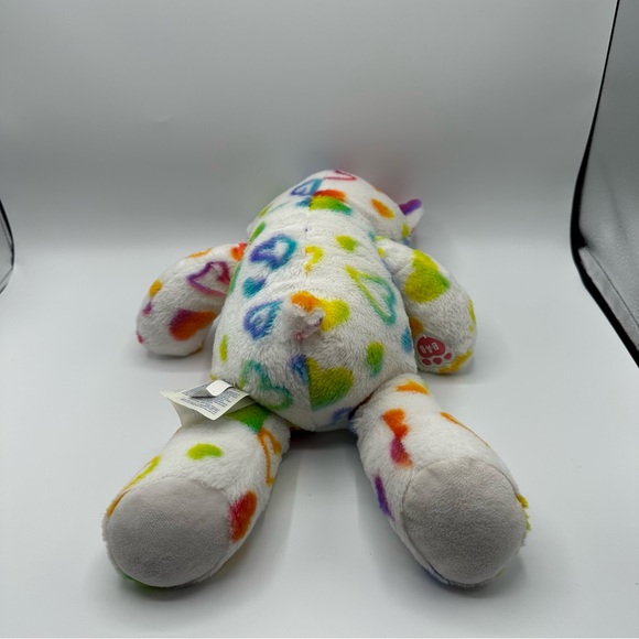 Build-A-Bear Rainbow Hearts Teddy Bear - Picture 5 of 5